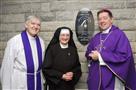 picture of Mother Angela, Bishop Francis Duffy and Fr. Peter Burke